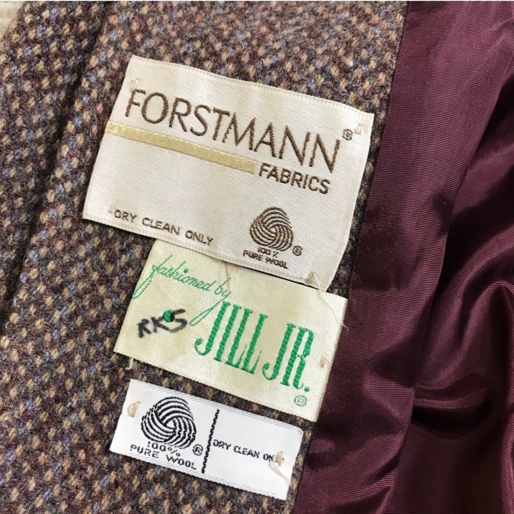 Vintage Forstmann, Jill Jr Elegant Women's Coat - Picture 4 of 7